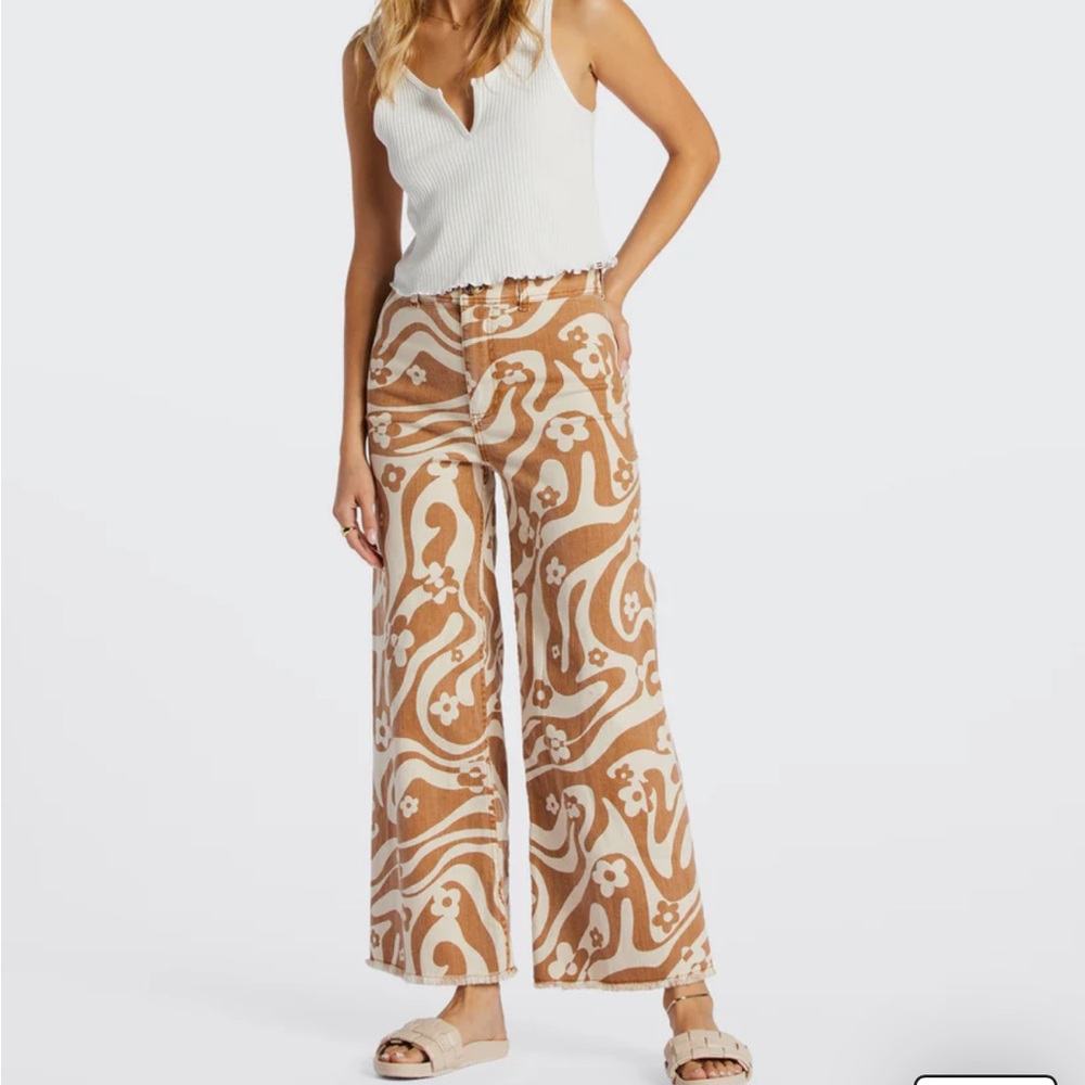 Billabong Free Fall Wide Leg Jeans
